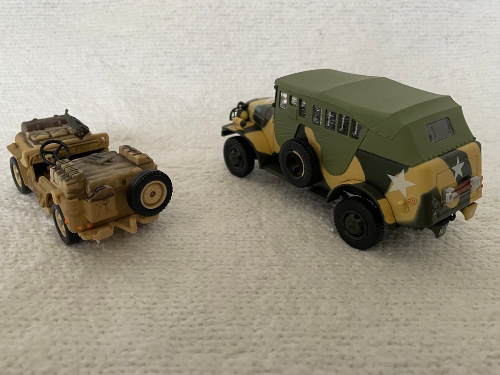 1:43 - Στρατιωτικό όχημα μοντελισμού (12) - Conjunto de veículos militares em miniatura #4.3