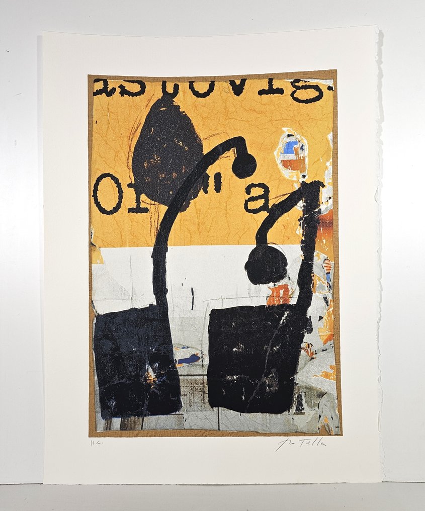 Mimmo Rotella (1918-2006) - Mirò in Nero #2.1