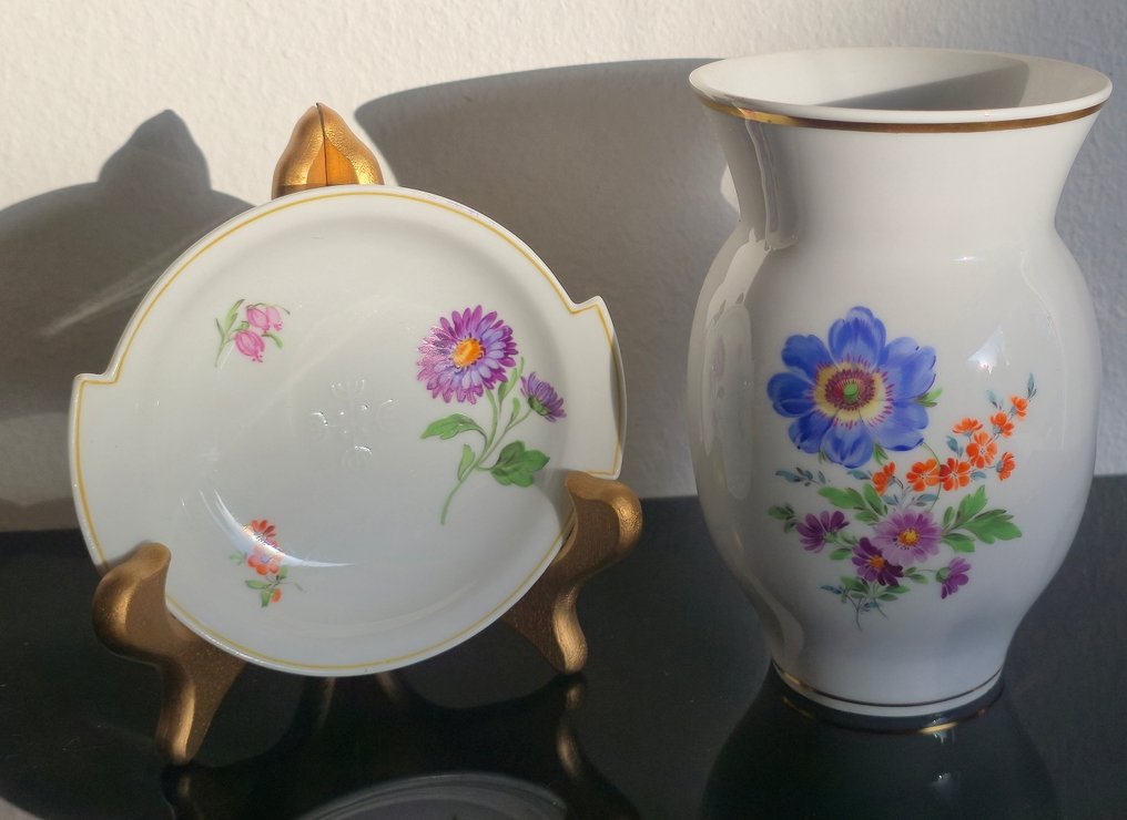 Meissen - Direktor Max Adolf Pfeiffer - Vase (2) - Porcelain - First choice #1.0