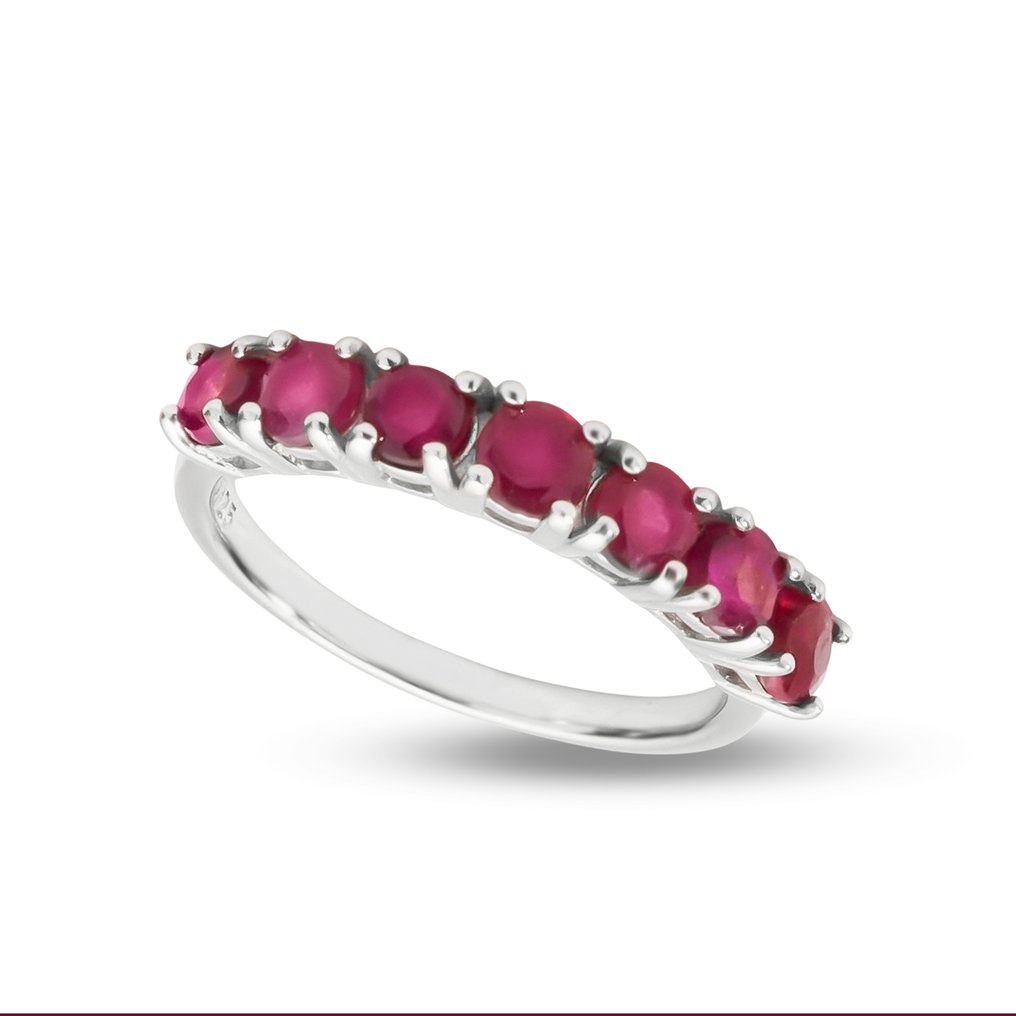 Fără preț de rezervă - Inel Argint Rubin - Inel cu rubin #4.3