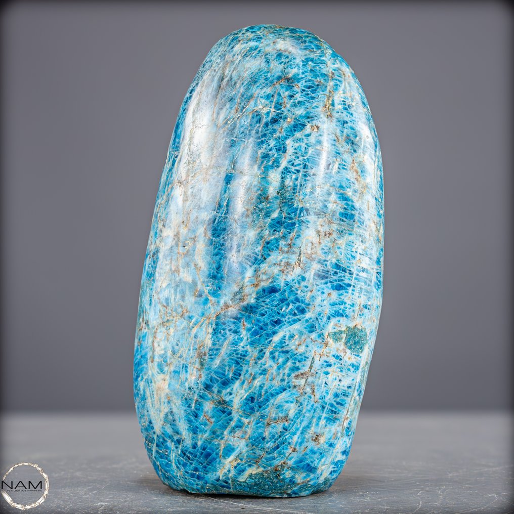 Apatite Azul Celeste Natural Forma livre- 1628.05 g #4.3