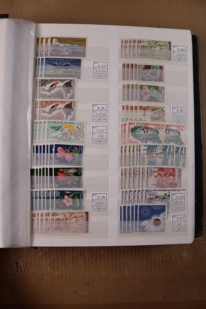 Mali 1959/1984 - Lager i Leuchtturm lagerbog #4.3