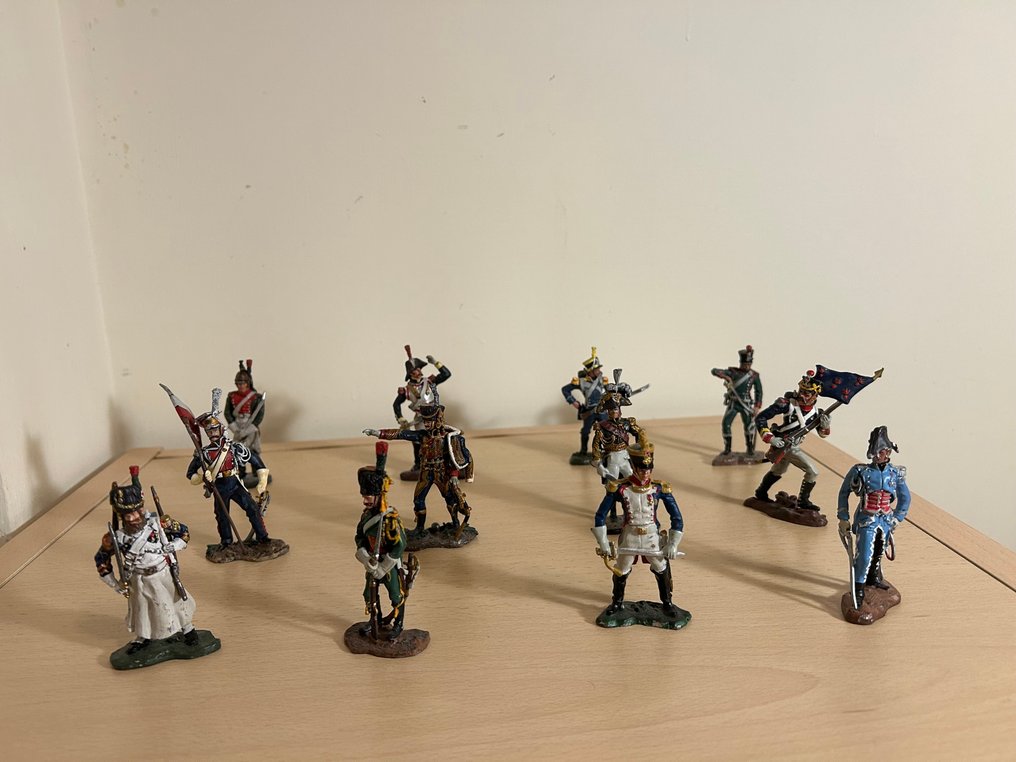 Hobby & Work Andreas Miniatures - Αγαλματίδιο μινιατούρα - Miniature napoleoniche 18e Règiment (12 miniature) (12) - Μόλυβδος #1.0