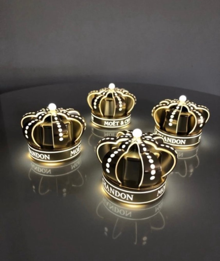 Moët & Chandon, MC SPARKLER - Φελλός μπουκαλιού (4) -  MC SPARKLER 2.0 LUMINOUS NIGHT C4 - Μέταλλο, Πλαστικό #1.0