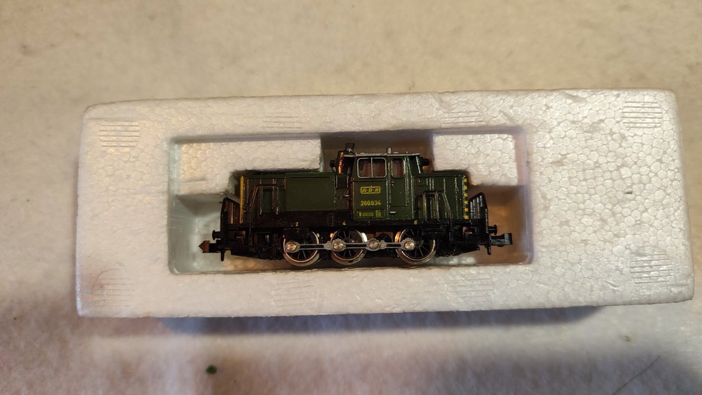 Minitrix N - 2025 - Πετρελαιοκίνητη μηχανή τρένου (1) - NMBS #1.0