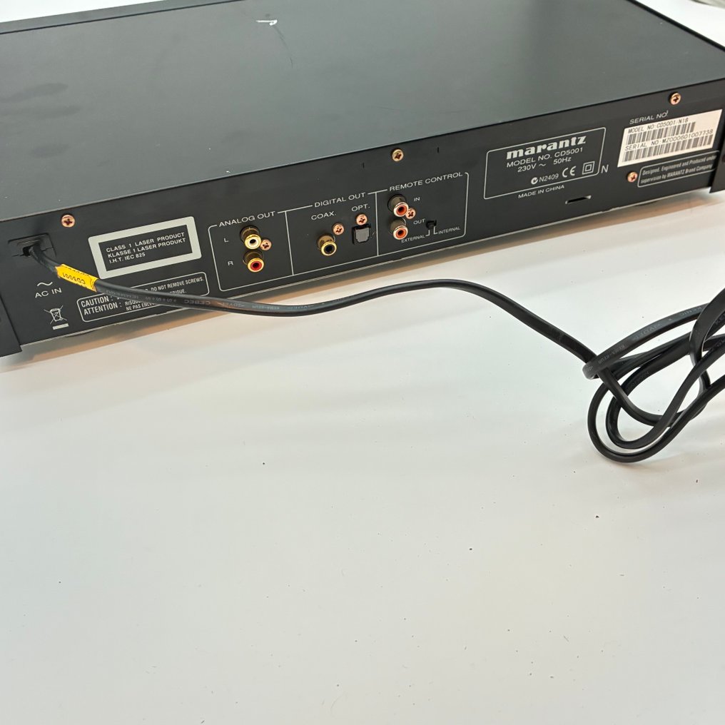 Marantz - CD5001 in RMKCD (19 inch rack) CD player - Modele multiple #4.3