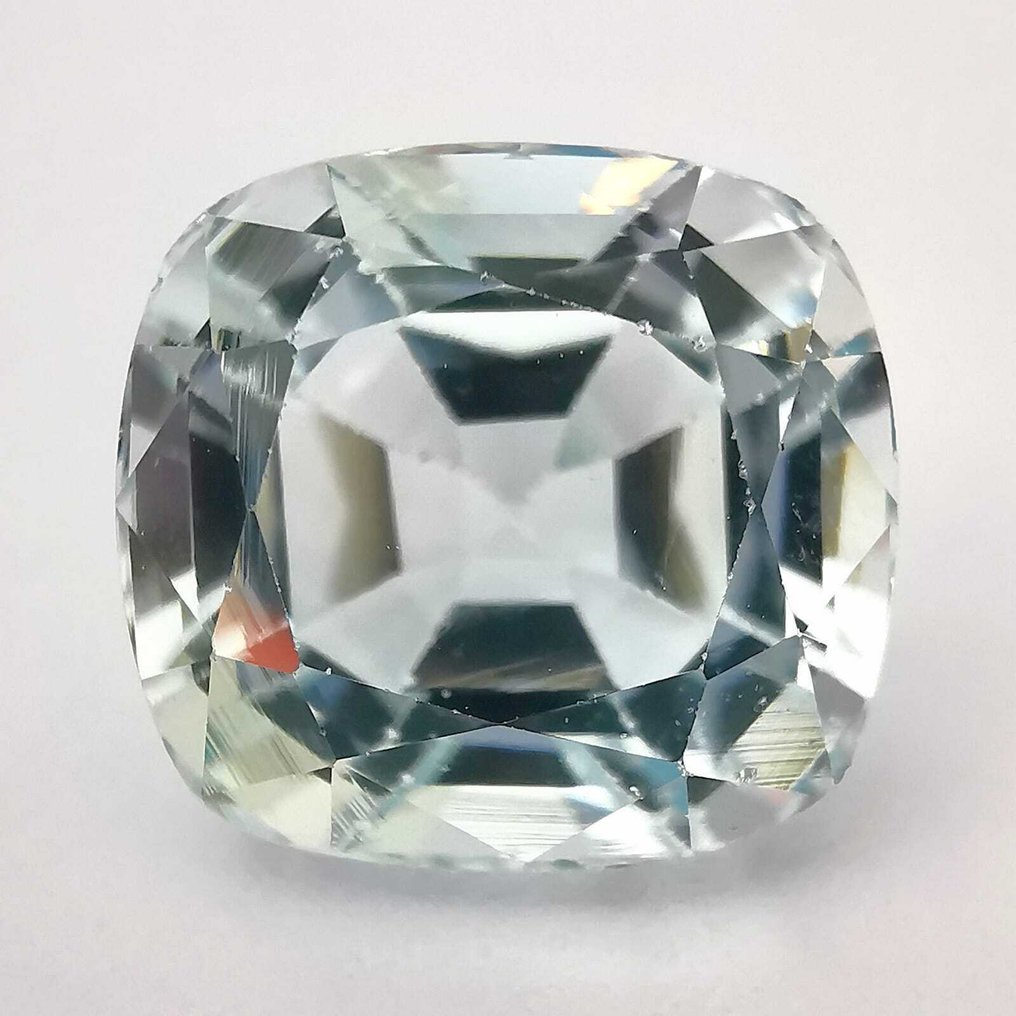 No reserve price Aquamarine - 5.93 ct - Antwerp Laboratory for Gemstone Testing (ALGT) - Light Blue #1.0