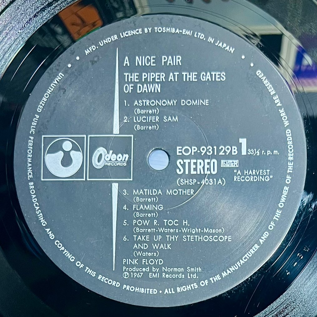 Pink Floyd - Multiple artists - A Nice Pair - Multiple titles - LP Album (stand-alone item) - Stereo, Japanese pressing - 1973 #3.2