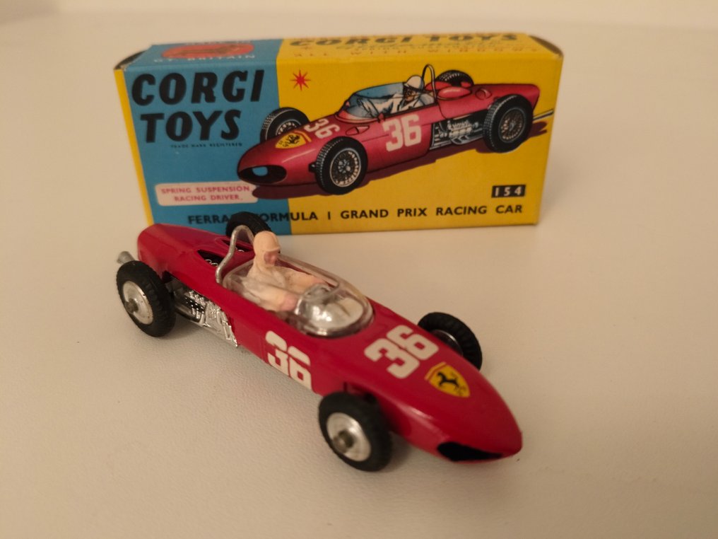 Corgi 1:43 - Modellauto - Corgi Toys 154 Ferrari Formule 1 Grand Prix raceauto #3.2