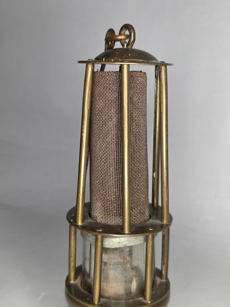 Öllampe - Kupfer - Bergmannslampe #1.0