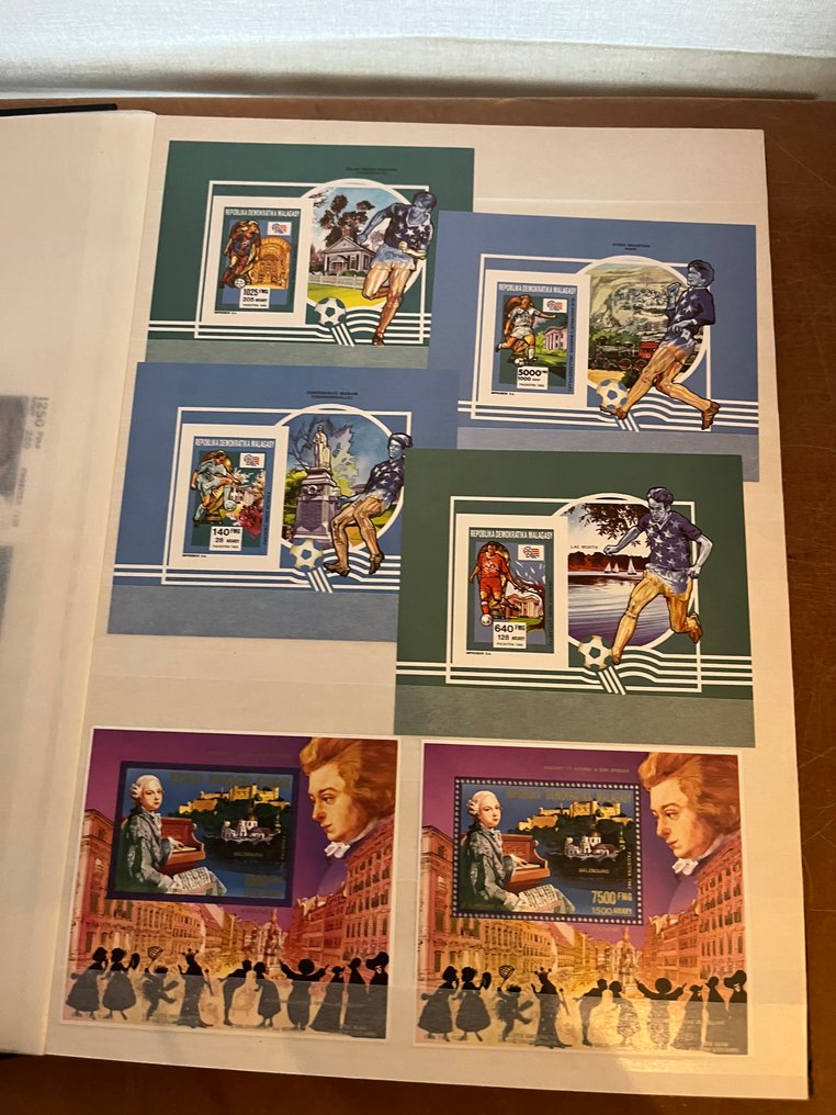 Μαδαγασκάρη 1970/1995 - Συλλογή μπλοκ, χωρίς πολλές ειδικές εκδόσεις. #4.3