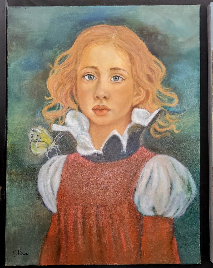G. Rocca - Bambina con farfalla #1.0