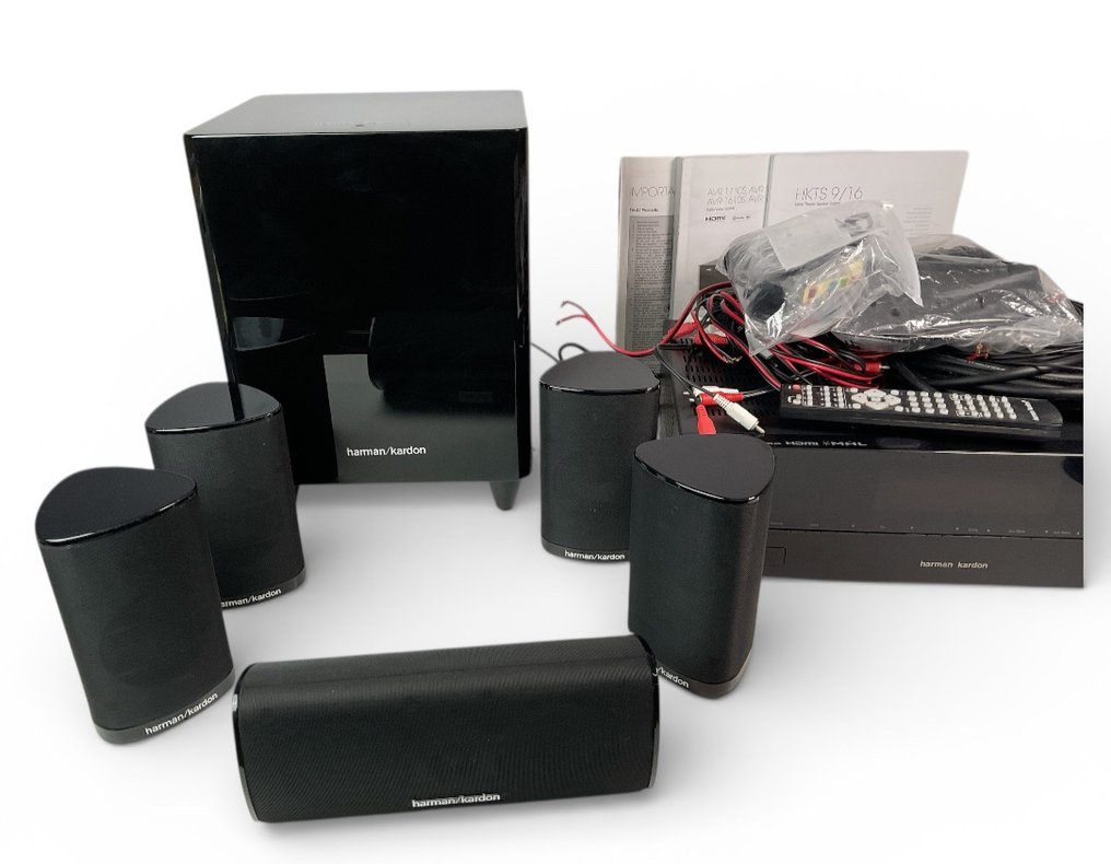 harman/kardon AVR 161S / HKTS 9/16 Home Cinema Set 家庭電影 #1.0