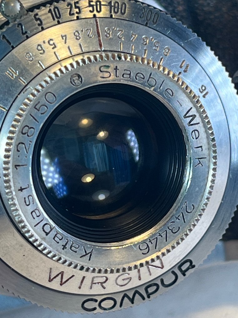 Wirgin Edinex I (1951) + Staeble 2,8/50mm | Φωτογραφική μηχανή με σκόπευτρο #2.1