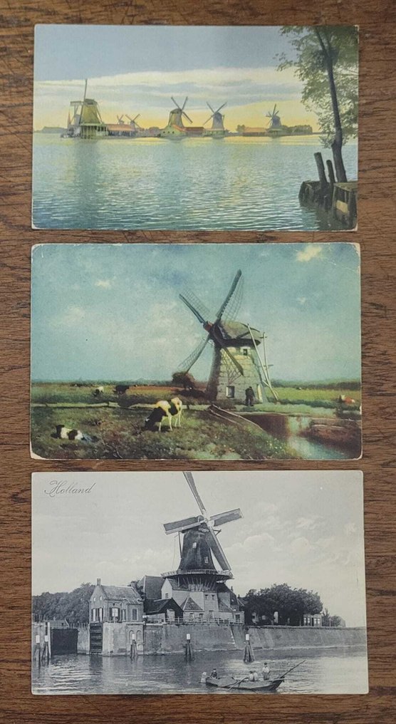 Ολλανδία - Ανεμόμυλος - Καρτ-ποστάλ (130) - 1915-1980 #1.0