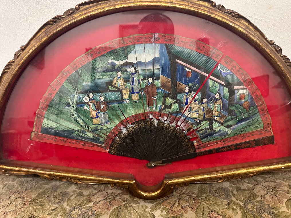 Folding fan - Paper - China - Guangxu (1875-1908) #1.0