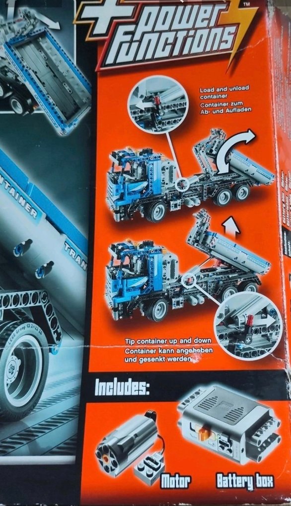 Lego Set - 8052 - Technik - Container Truck #3.2