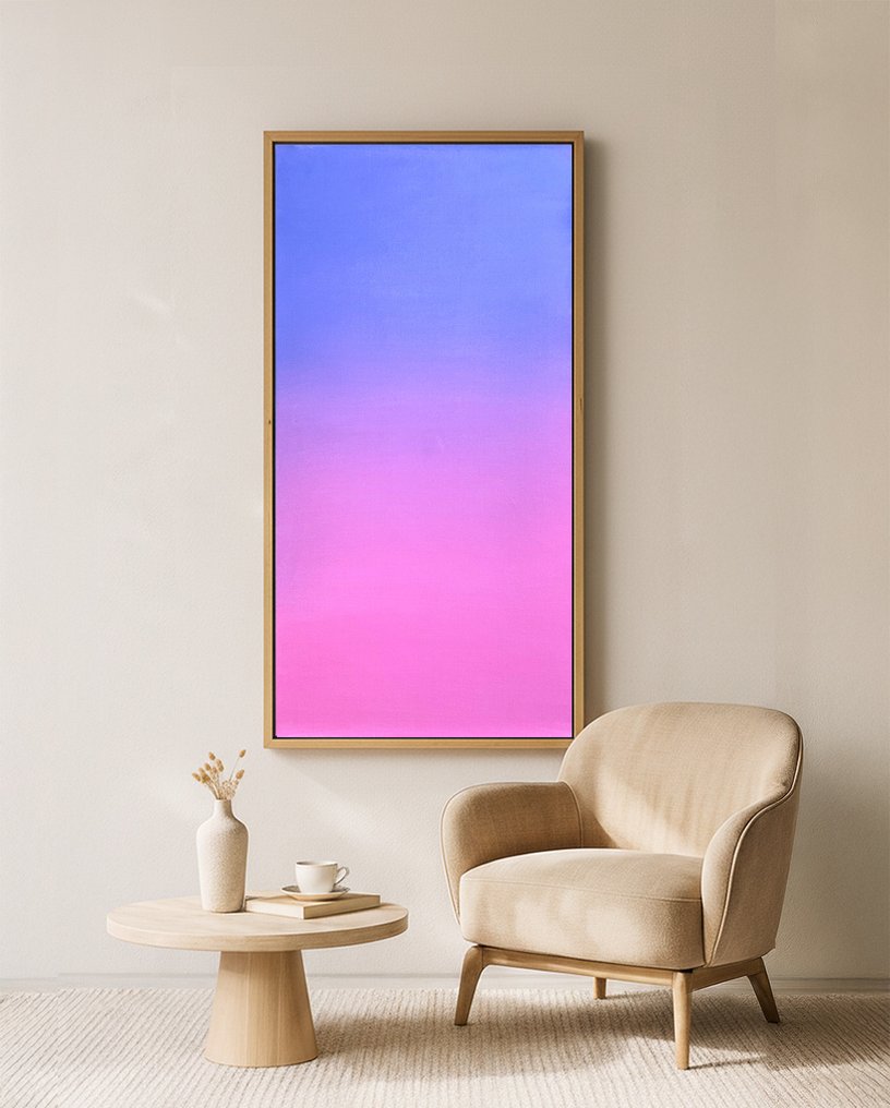 Sven Pels - "Deep Sky" - Contemporary Gradient Painting #1.0