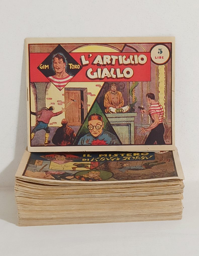 Gim Toro nn. 1/76 - Serie Gialla completa originale - 76 Complete series - Első kiadás - 1946 #1.0