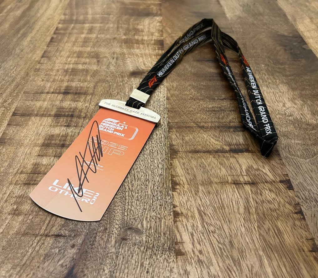 Red Bull Racing - formule 1 - Max Verstappen - 2025 - VIP pass #1.0