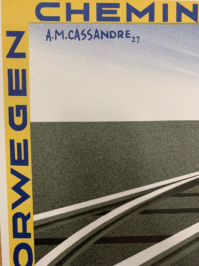 A.M. Cassandre - Étoile du Nord - Pullman - 1980‹erne #1.0