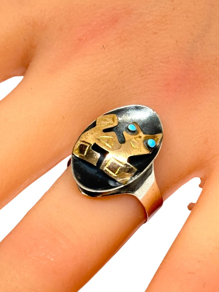 Ring - Mexico Turquoise  (Ingen reservasjonspris) #1.0