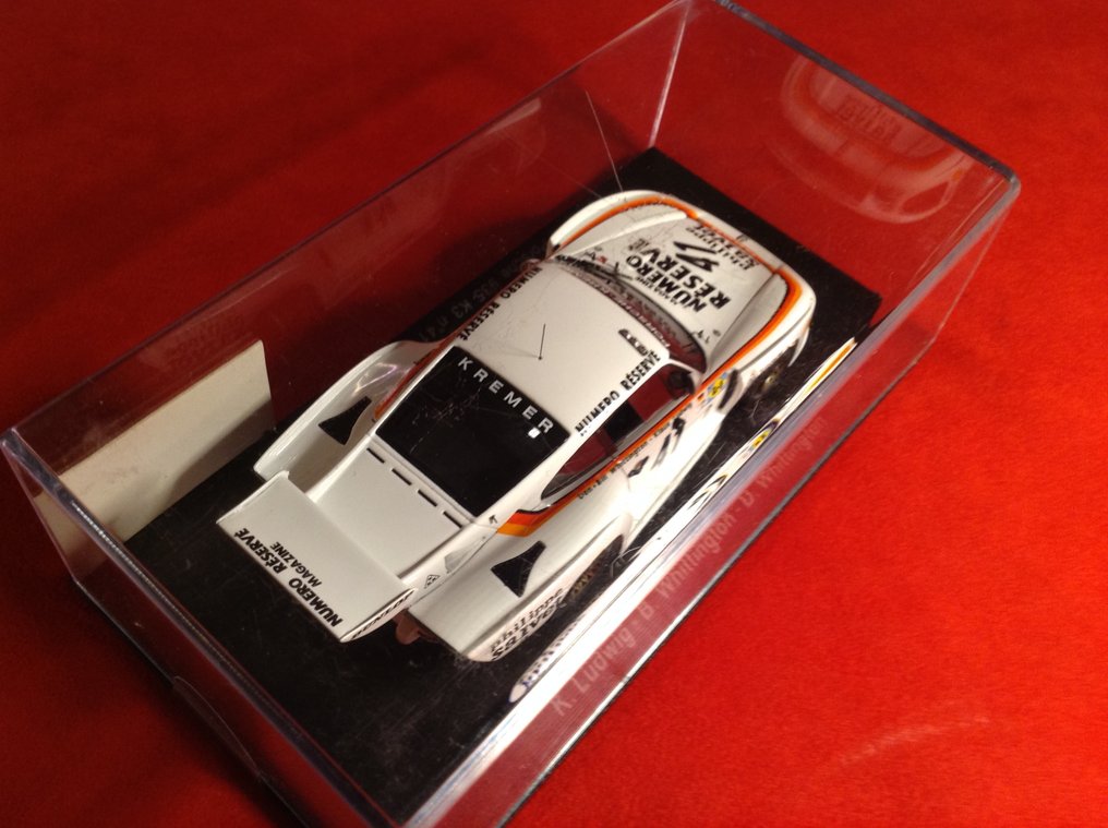 Spark 1:43 - Voiture de course miniature - ref. #43LM79 Porsche 935K3 Gr5 Kremer Racing "Numero Reservè" 1° Le Mans 1979 #41 Ludwig/B. & D. - Qualité excellente - édition limitée - difficile à trouver aujourd'hui #2.1