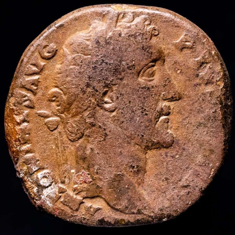 Ρωμαϊκή Αυτοκρατορία. Antoninus Pius (AD 138-161). Sestertius Rome, 138 - 161 A.D - IMPERATOR II S C Fides  (χωρίς τιμή ασφαλείας) #1.0
