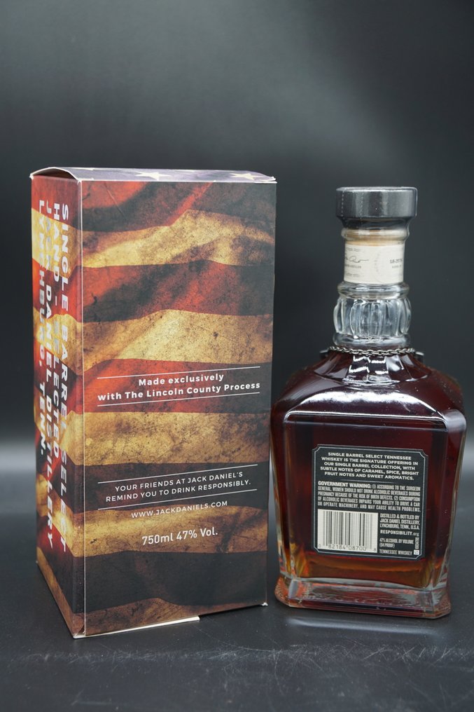 Jack Daniel's US Collectors Barrel No 1 - USA Flag box  - b. 2018  - 750毫升 #2.1