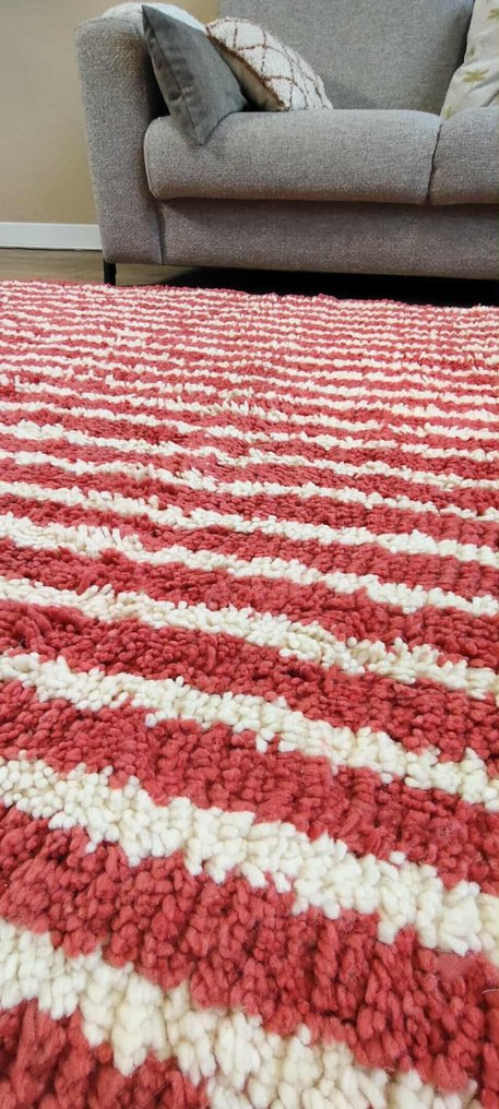 Berbertæppe, gulvtæppe Beni Mellal-tæppe - Tæppe - 306 cm - 194 cm - #B14.9 #3.2