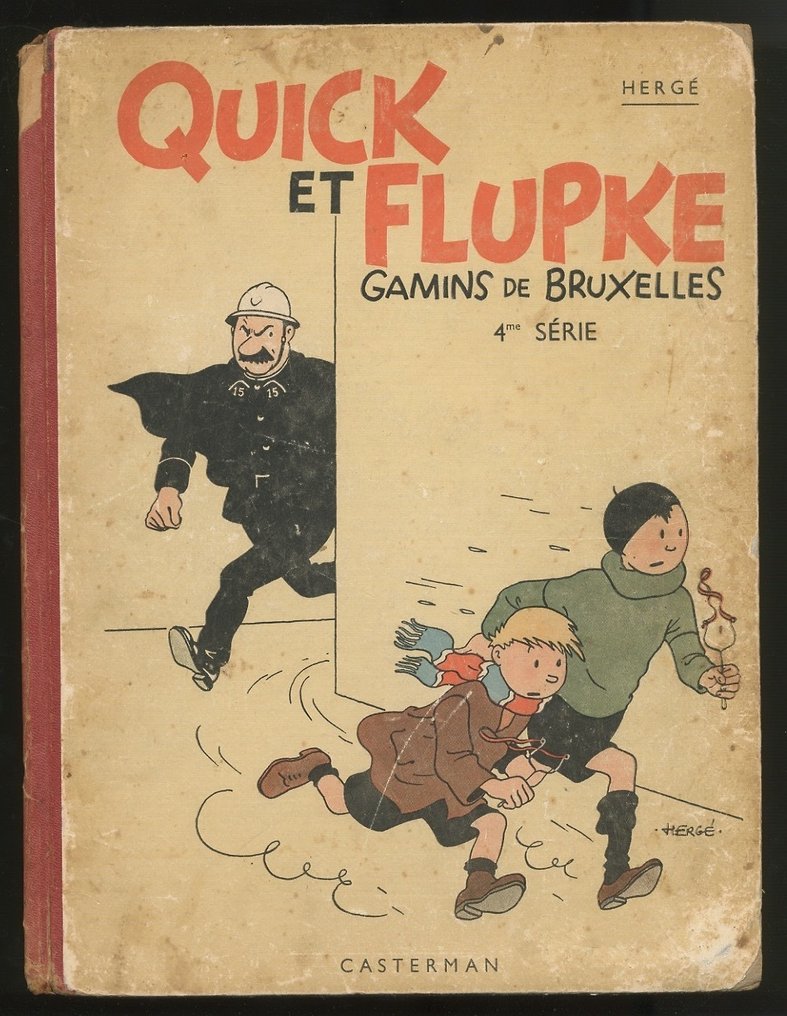 Quick et Flupke T4 - Quick et Flupke gamins de Bruxelles (A18) - 4e série - 1 Album - 再版/1942 #1.0