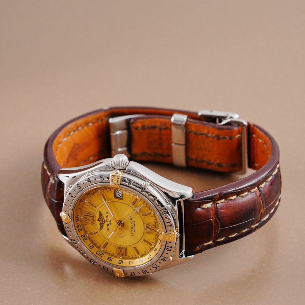 Breitling - Antares World GMT Patina Dial - B32047.1 - Men - 1990-1999 #4.3