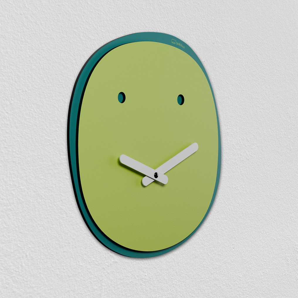 Ρολόι τοίχου - GIallobus -  Σύγχρονη Ξύλο - 2024 - Ρολόι Moody #1.0