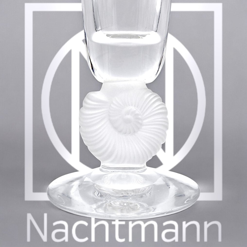 Nachtmann Seit 1834 - Βάζο -  Τρόμπα Mod. «Conchiglia»  - Cristallo al Piombo 24% χειροποίητο φυσητό - 37,5 εκ. - Κατασκευασμένο στη Γερμανία #1.0