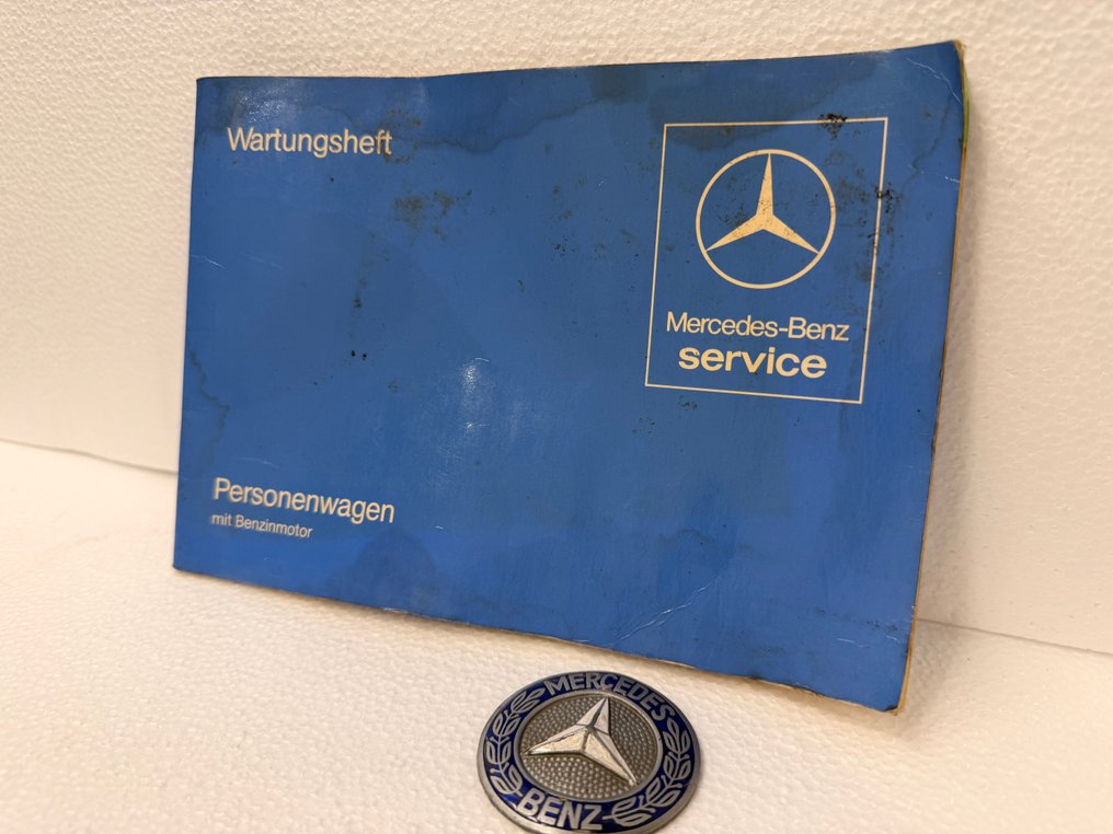 Mercedes-Benz – Original servicebok + emblem - Mercedes-Benz #3.2