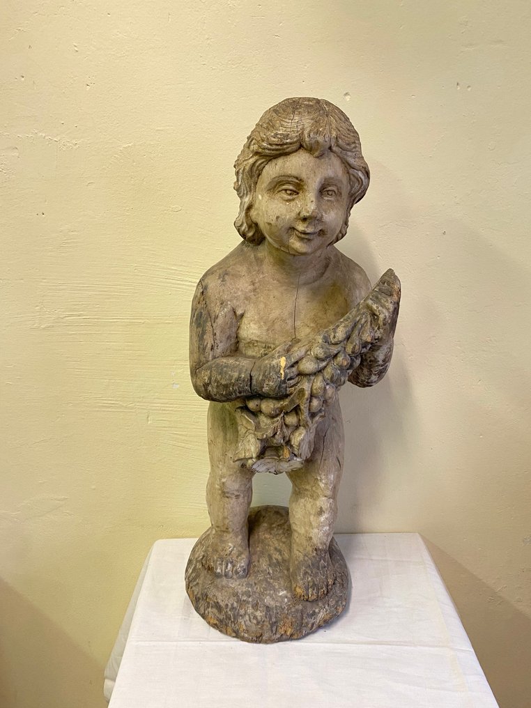 雕刻 - 71 cm - 漆面木 #1.0