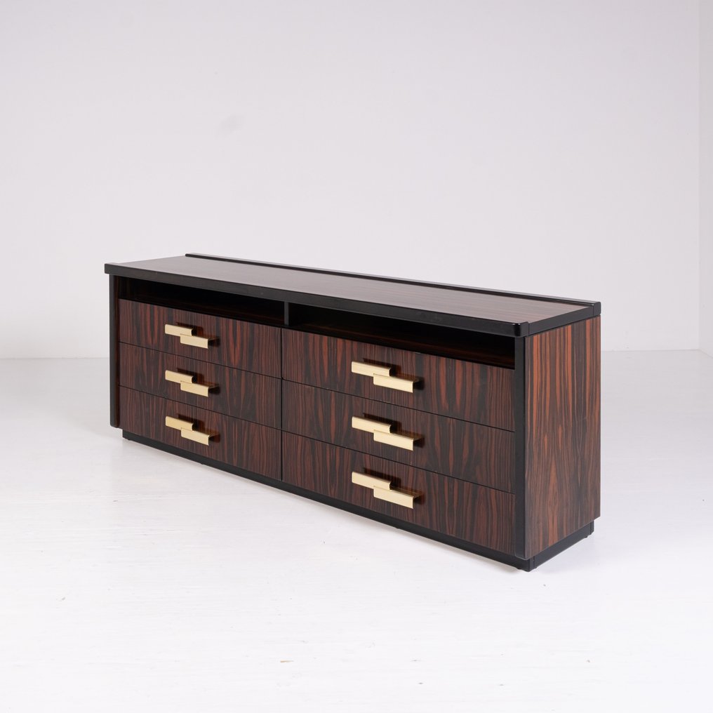 Modernindustria - Adalberto Caraceni - Commode - Katline - Ébène de Macassar #2.1