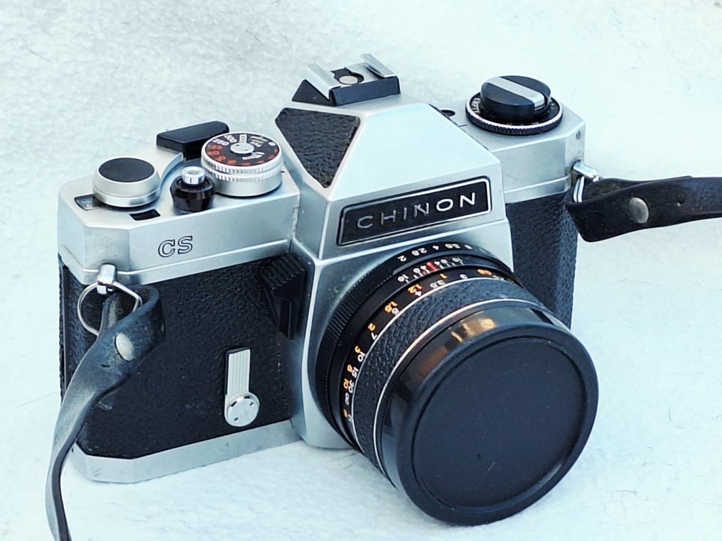 Chinon CS + Auto Chinon 2/50mm | Αντανακλαστική φωτογραφική μηχανή με μονό φακό (TLR) #1.0
