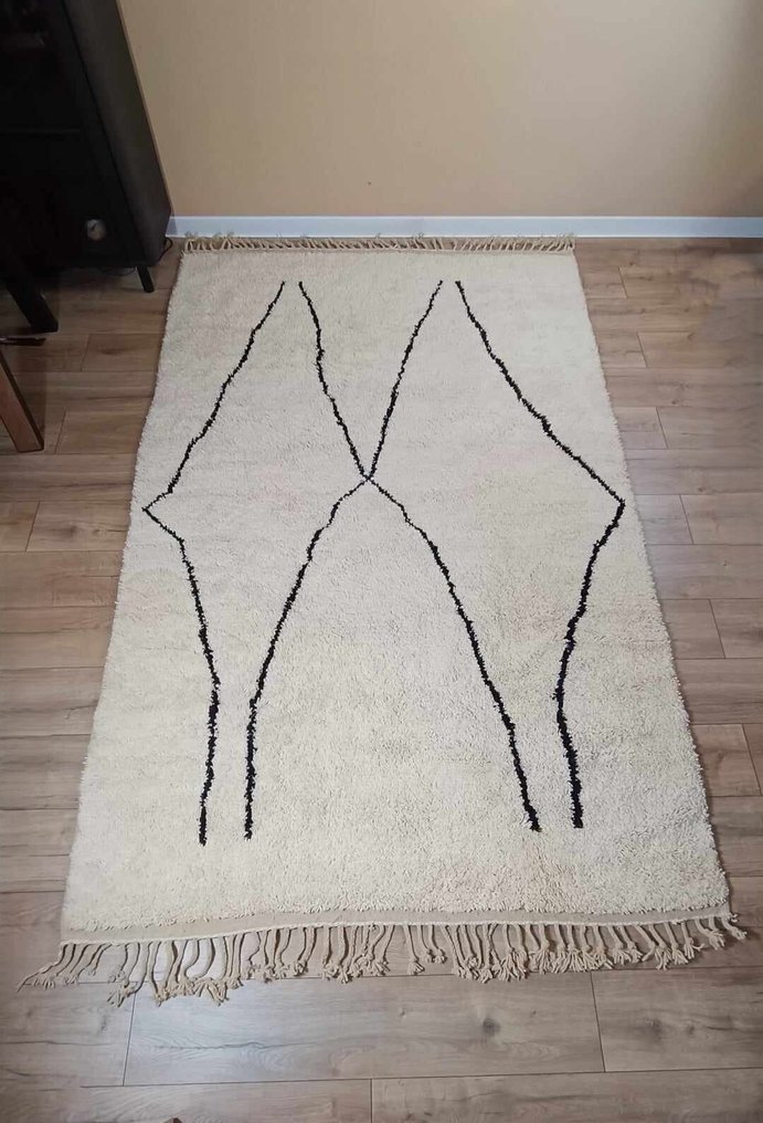 Berbertæppe, gulvtæppe Beni Mellal-tæppe - Tæppe - 323 cm - 202 cm - #B7.9 #1.0