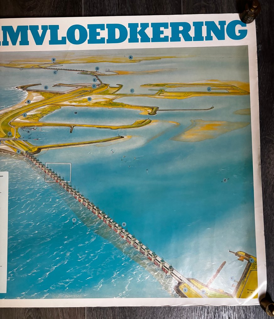 Rudolf Das - Oosterschelde Stormvloedkering - 1980-tallet #3.2