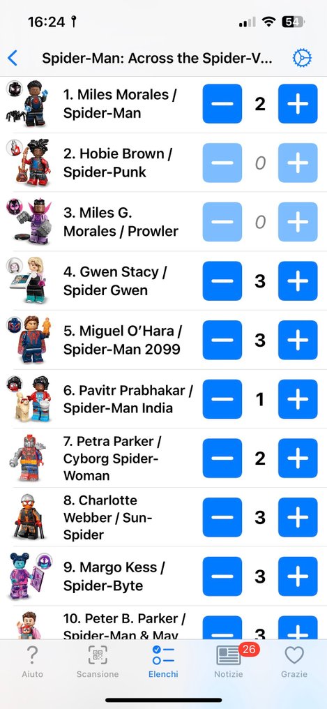 Lego Minifiguuri - 71050 - Spider-Man - Spider-Man: Across the Spider-Verse #1.0