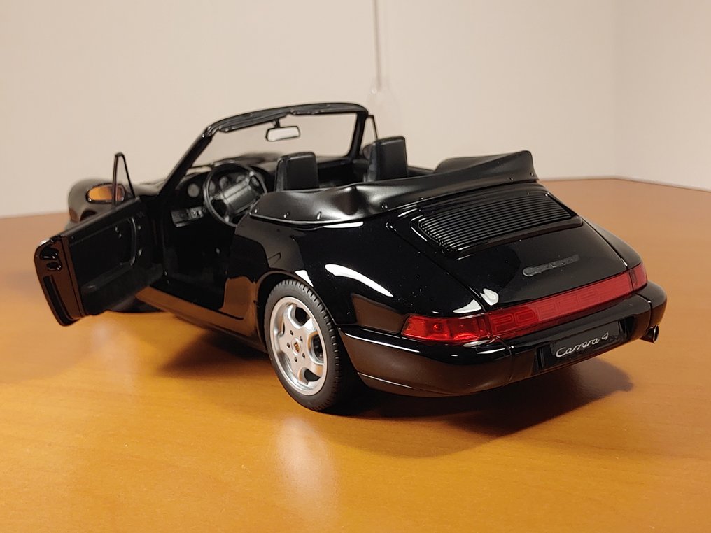 Norev 1:18 - Σπορ αυτοκίνητο μοντελισμού - Porsche 911 (964) Carrera 4 Cabrio 1990 #1.0
