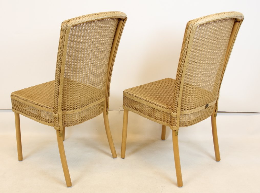 椅子 - 木, Riet - 两把椅子 #3.2