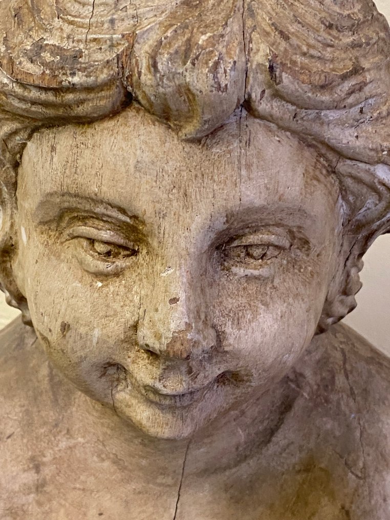 雕刻 - 71 cm - 漆面木 #4.3