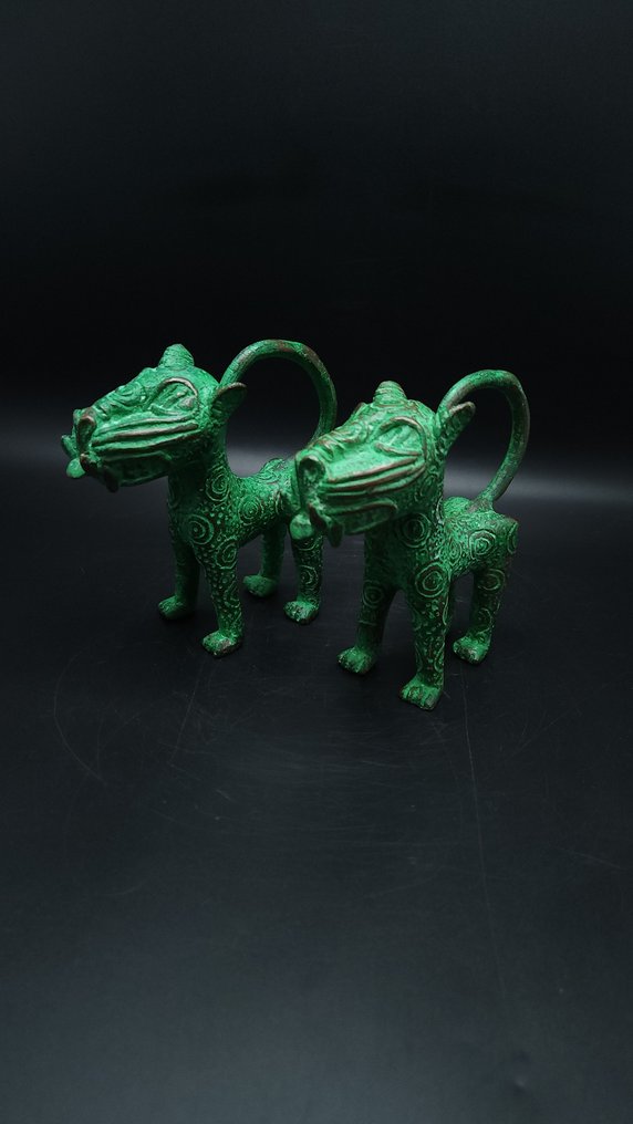 Szuper pár royal leopard - bini/edo - Nigéria  (Nincs minimálár) #1.0