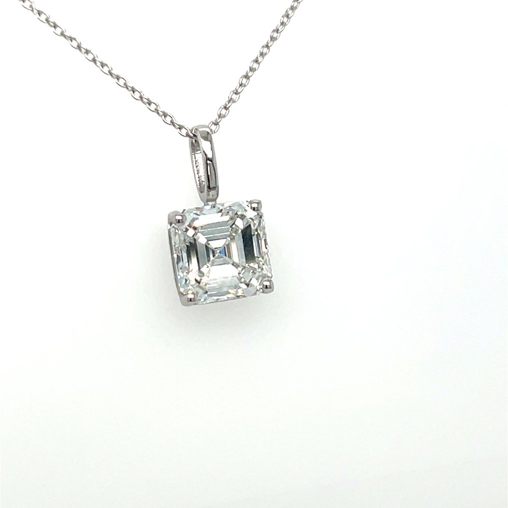 Zonder minimumprijs - Halsketting - 14 karaat Witgoud - 3.01ct. tw. Diamant (Lab-grown) #4.3