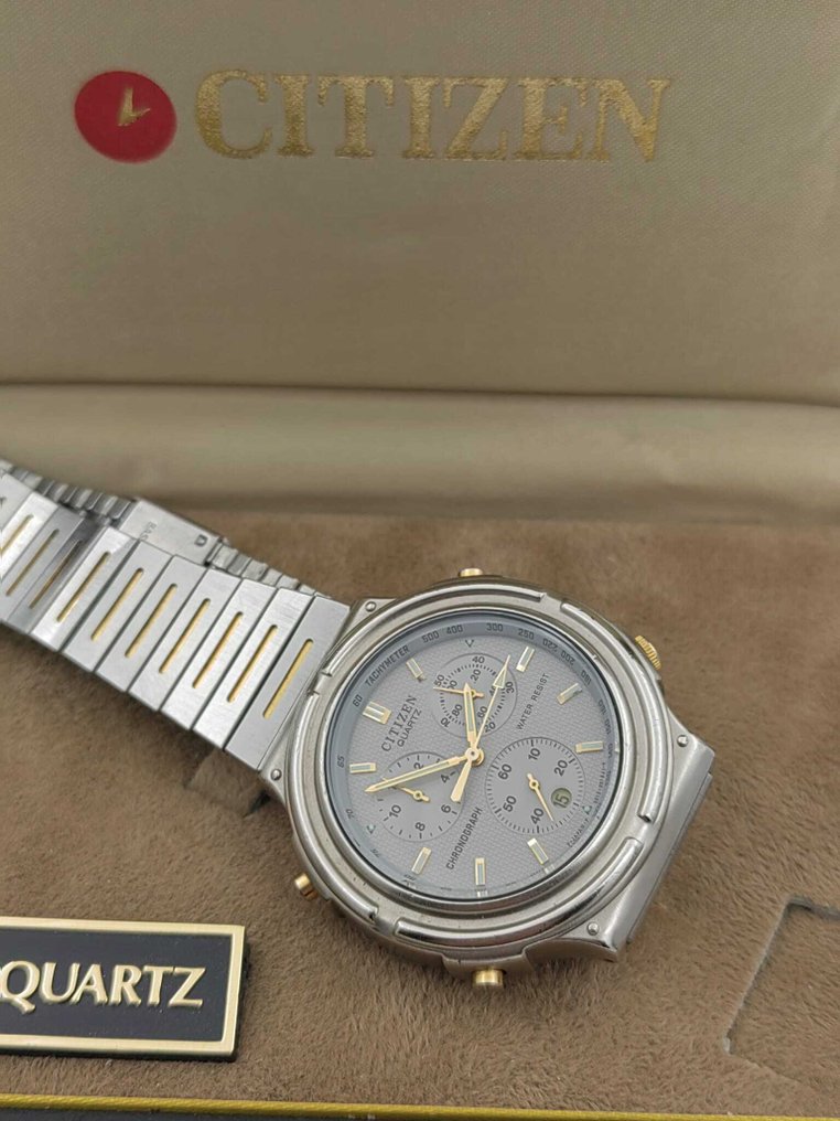 Citizen - Chronograph - Ingen mindstepris - 8020112 - Mænd - 1990-1999  #1.0