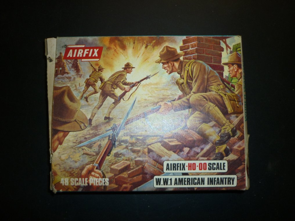 Airfix - Statuetta - 5x WW1 American Infantry  (5) - Plastica #1.0