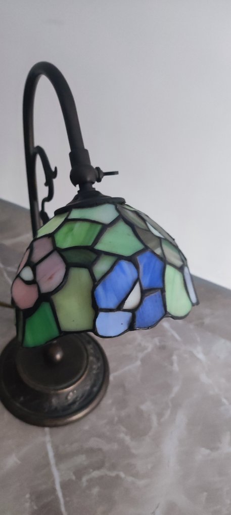 Tiffany - 床头台灯 - 新艺术运动 - 铅 - 玻璃与铅 #1.0