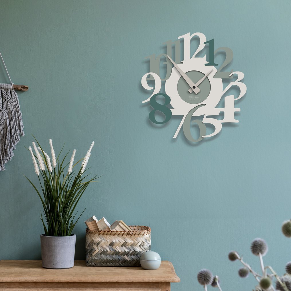 挂钟 - GIallobus -  现代的 木 - 2024 - Carved Watch #3.2